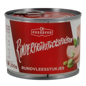 Rinderfrühstücksfleisch Podravka | Fleisch | Geräuchertes Rinderfrühstücksfleisch | 200 g