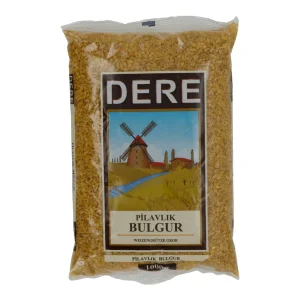 Grobe Weizengrütze Dere Pilavlik Bulgur | Für klassischen Bulgur-Pilaw & Beilagen | 1000 g