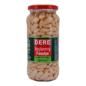 Bohnen Dere | Gekochte Weiße Bohnen in Salzlake | Abtropfgewicht 400 g | 580 g