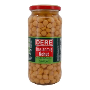 Gekochte Kichererbsen Dere | In Salzlake | 580 g (Abtropfgewicht 400 g)
