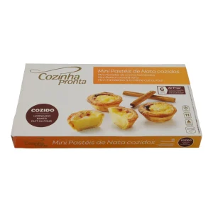 Puddingtörtchen Cozinha Pronta | Mini Pastéis de Nata | Tiefgefroren | 275 g