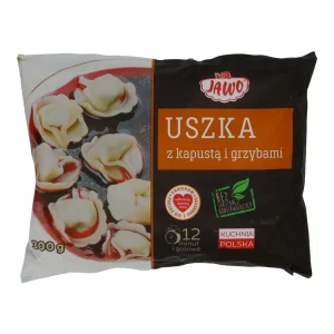 Teigtaschen Jawo | Uszka mit Sauerkraut & Pilzen | Polnisch, ohne Konservierungsstoffe | 300 g