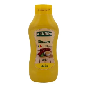 Muștar dulce Mustardino | Süßer Senf | Ohne Konservierungsstoffe | 500 g