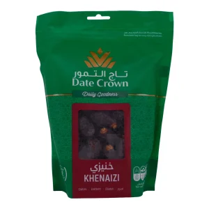 Datteln Date Crown | Khenaizi | Unentsteint, im wiederverschließbaren Beutel | 500g