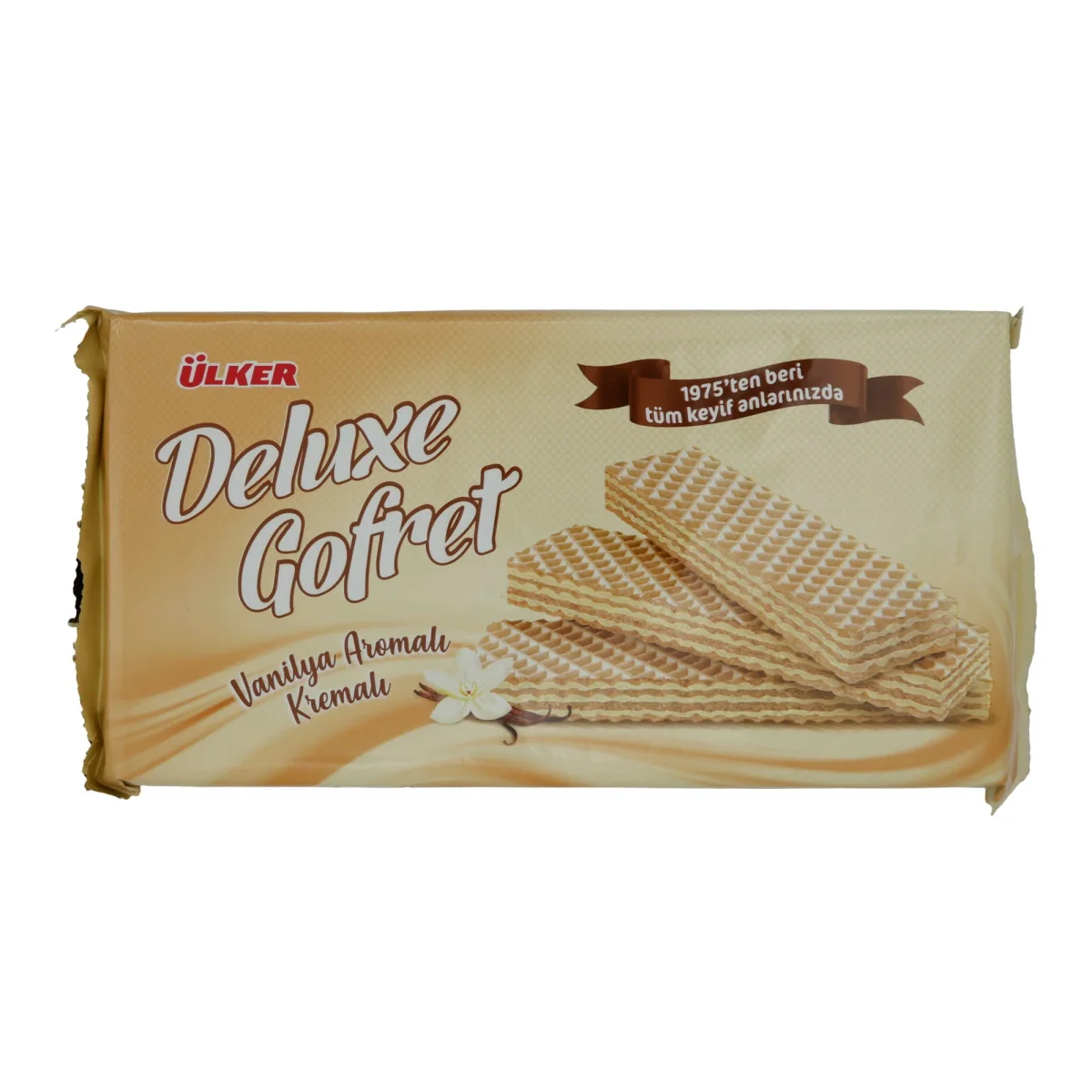Waffeln Ülker | Deluxe Gofret | Mit Vanillecreme | 220 g – Bild 2