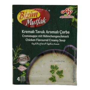 Hühnersuppe Bizim Mutfak | Kremalı Tavuk Aromalı Çorba | Cremig, aromatisch | 62 g