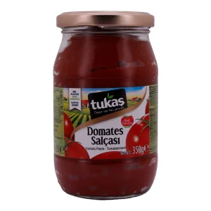 Tomatenmark Tukaş | Doppelt konzentriert | Aus Sommer-Tomaten | 350 g Glas