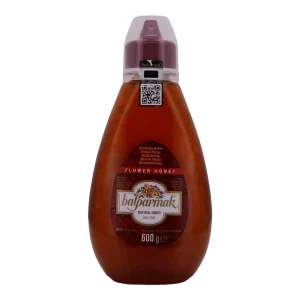 Honig Balparmak | Blütenhonig | Natürlicher Honig in praktischer Squeeze-Flasche | 600 g