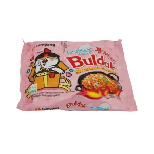 Instant-Nudeln Samyang | Buldak Carbonara Ramen | Scharf, mit Carbonara-Geschmack | 140g