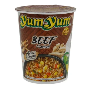 Instant Noodles Yum Yum | Beef Flavour | Aromatische Instantnudeln | 70 g
