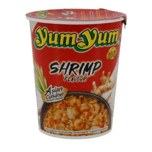 Instant Noodles Yum Yum | Shrimp Flavour | Asiatische Nudeln mit Garnelengeschmack | 70 g |