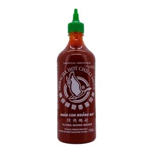 Hot Chilli Sauce Sriracha | Sauce | Die weltbekannte scharfe Sauce mit authentischem asiatischem Geschmack | 730 ml