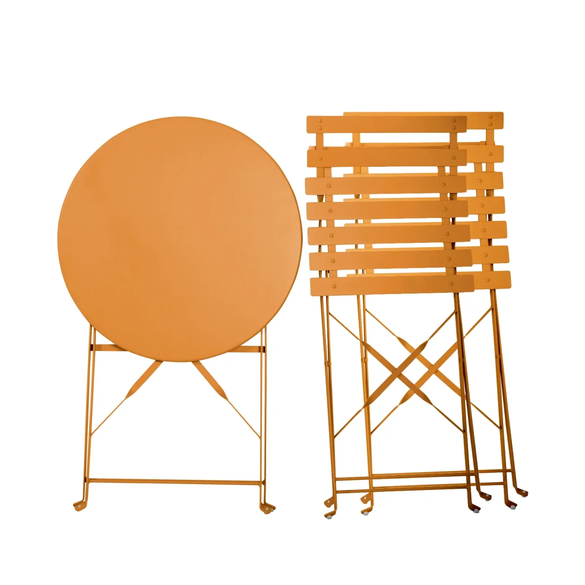 B-Ware BERLIN Bistroset Orange – Bild 5