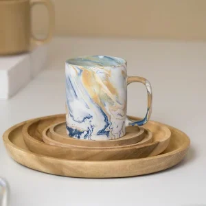 Marmorierte Tasse