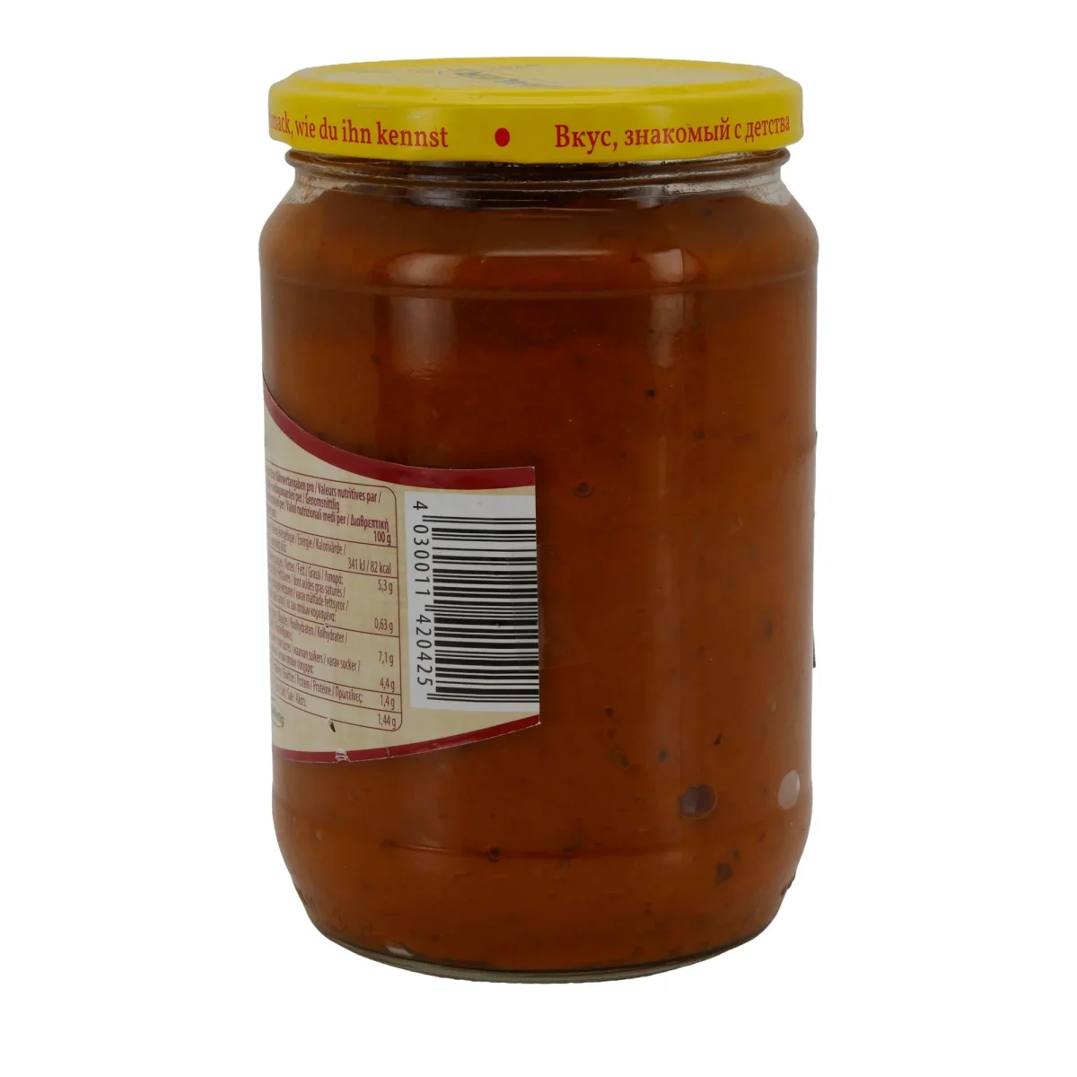 Auberginenpüree Steinhauer | Mit Peperoni | Vegan, tafelfertig | 680 g – Bild 7
