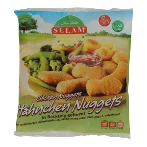 Nuggets Selam | Chicken Nuggets | Halal, Backteig, tiefgefroren | 600g