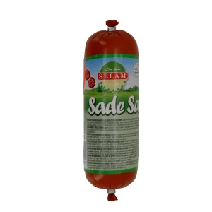 Salami Selam | Sade Salam | Mild, Halal-Geflügelsalami, ohne Schärfe | 400 g